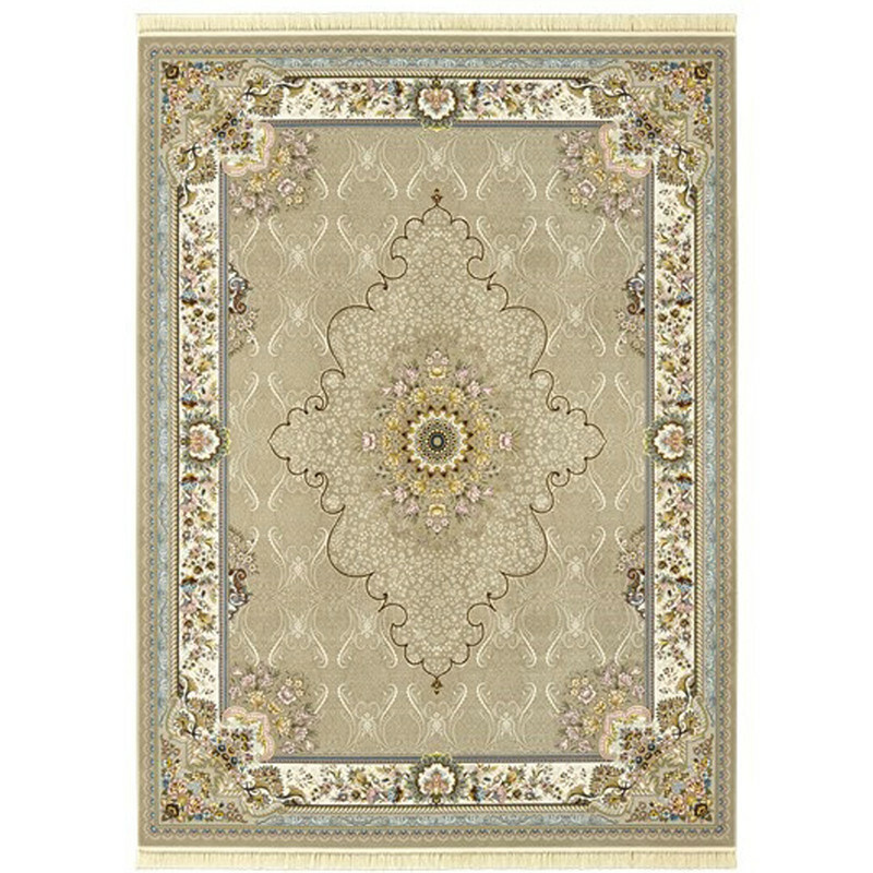 فرش ماشینی محتشم طرح محیا زمینه فیلی 700 شانه