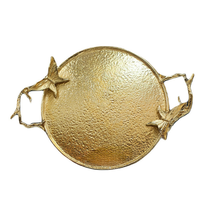 سینی مدل آلومینیوم طرح چکشی پروانه