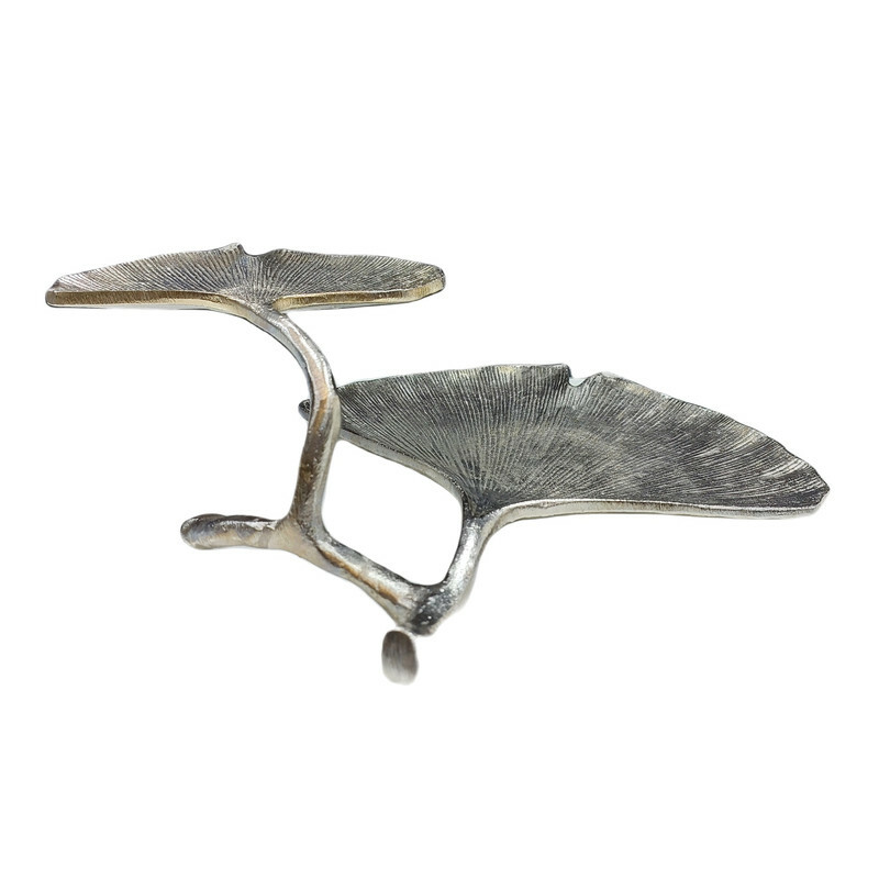 شیرینی خوری مدل آلومینیوم طرح برگ نیلوفر