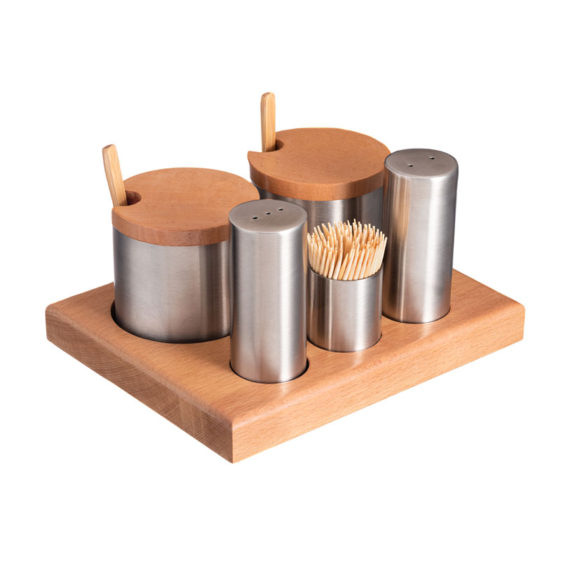 سرویس 10 پارچه نمک و فلفل پاش گلکسی