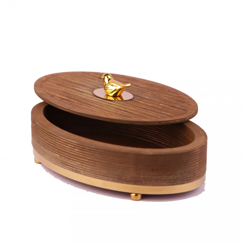 شکلات خوری طرح موج طلایی