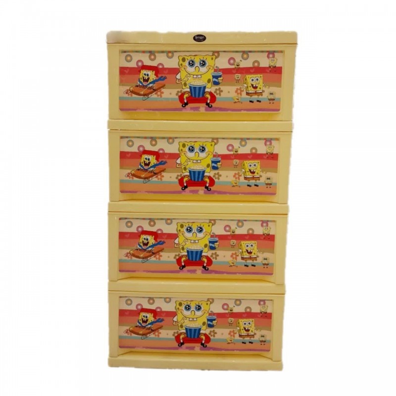 دراور لیمون 4 طبقه طرح کودک