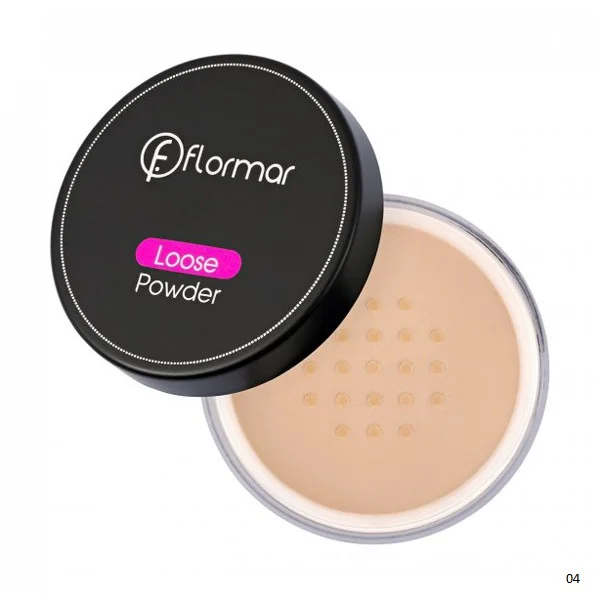 پودر فیکس فلورمار تثبیت کننده آرایش FLORMAR LOOSE POWDER   کد:04