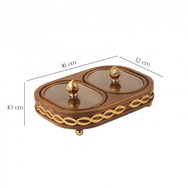 اردو خوری بیضی دو خانه آسا طرح گیسو