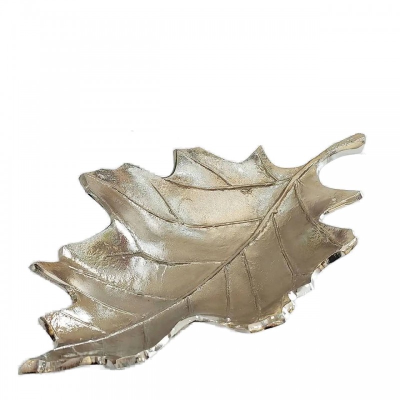 شیرینی خوری آلومينيومي مدل برگ چنار گود متوسط