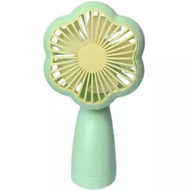 پنكه دستي طرح گل دو حالته