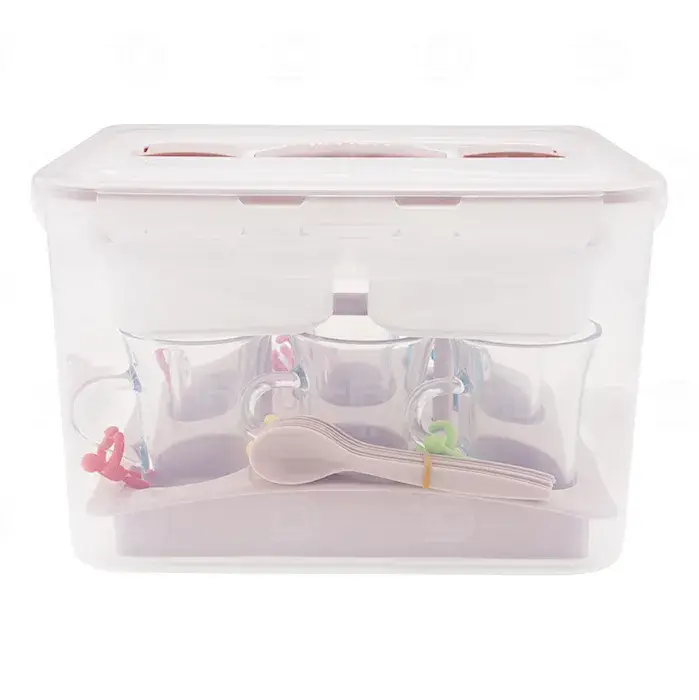 سرویس چای و صبحانه خوری مسافرتی 6 نفره لیمون 430