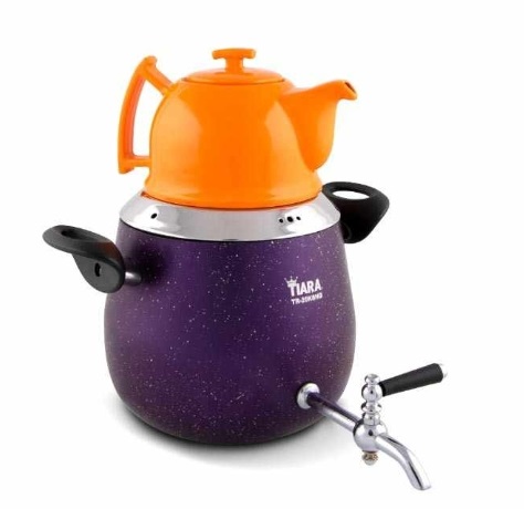 ست کتری و قوری تیارا مدل شیردار TR20