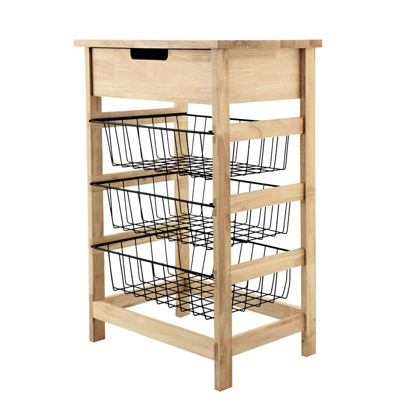 جای میوه و صیفی‌جات ۳ طبقه برند پرارین مدل 51/5