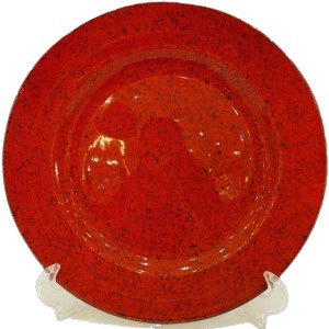 برنج خوری سرامیکی 28 دوریکا قرمز خالدار