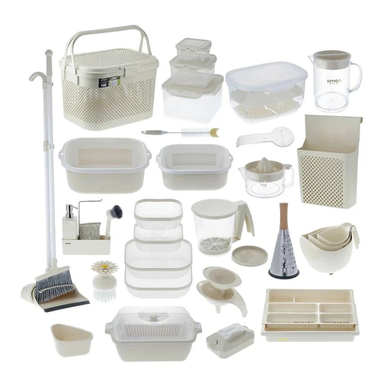 سرویس جهیزیه 40 پارچه لیمون مدل نارین