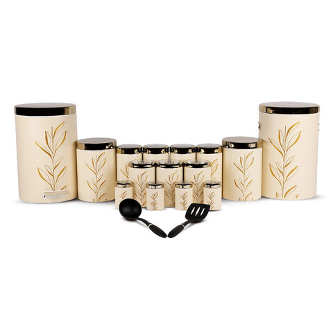 سرویس آشپزخانه 17  پارچه اورانوس مدل بامبو