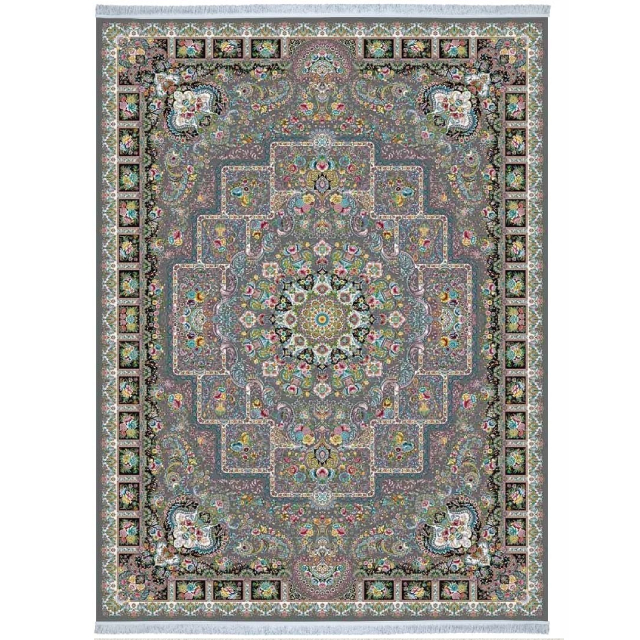 فرش پاتریس سرمه طوسی ۱۲۰۰ شانه (ارسال رایگان)