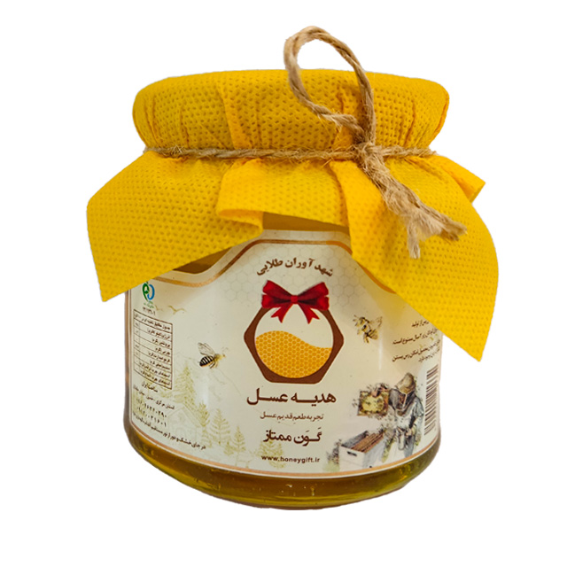 عسل گون ممتاز شهد آوران طلایی 400گرمی
