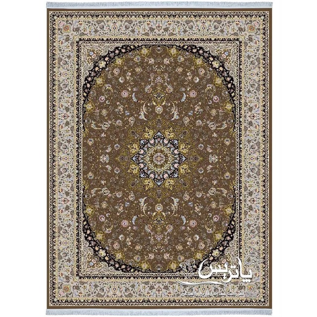 فرش پاتریس به آفرید قهوه‌ای روشن ۱۰۵۰ شانه