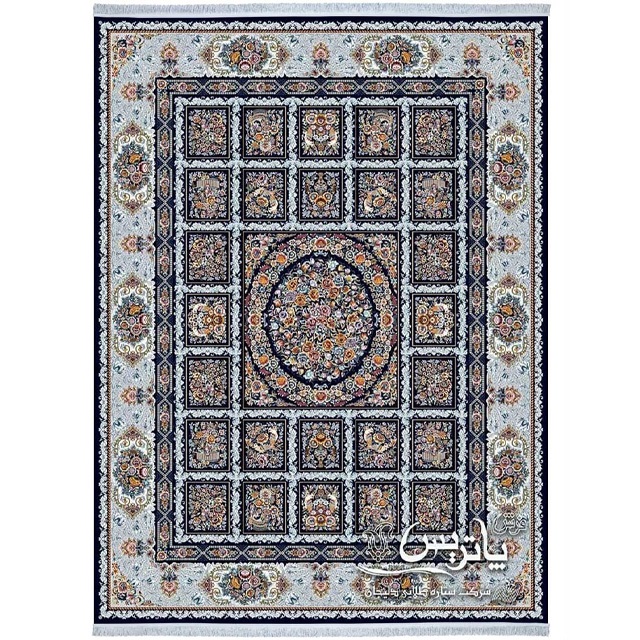 فرش پاتریس رها سرمه‌ای ۷۰۰ شانه