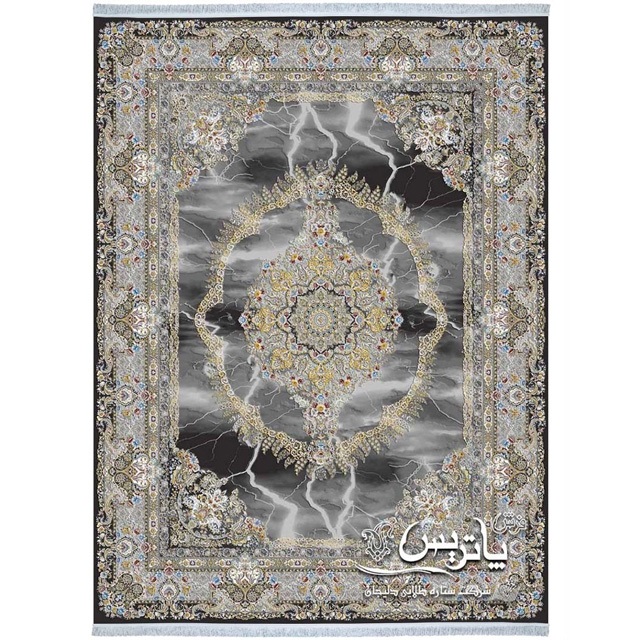 فرش پاتریس شراره گل دودی ۱۲۰۰ شانه