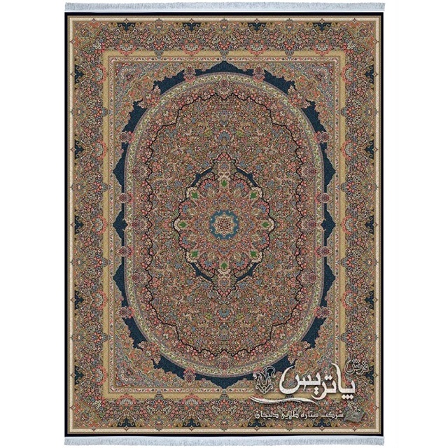 فرش پاتریس طراوت سرمه‌ای ۷۰۰ شانه