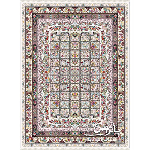 فرش پاتریس هفت افلاک کرم ۱۲۰۰ شانه