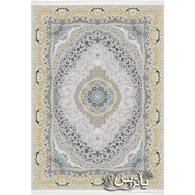 فرش پاتریس کارون طوسی روشن ۱۲۰۰ شانه
