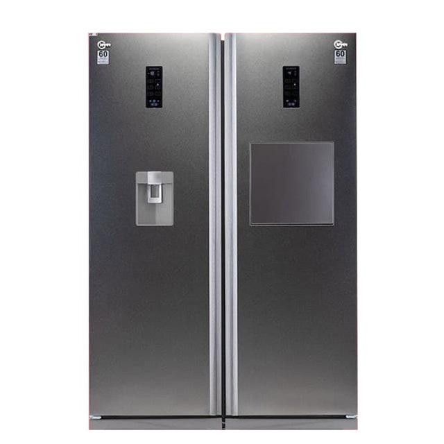 یخچال فریزر دوقلو کلور مدل گلوری پلاس Glory plus استیل