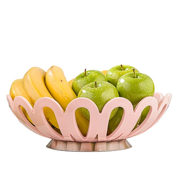 سبد میوه بزرگ پایه استیل کد ۱۵۸۳۵