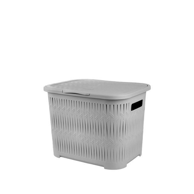 سبد رخت دربدار کوتاه طرح بامبو کد 1512