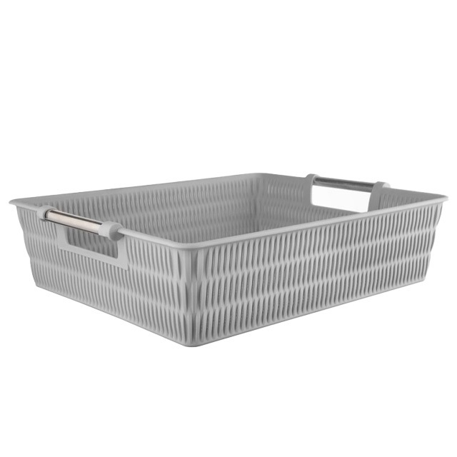 سبد طرح بامبو دسته استیل 1 کد 1382