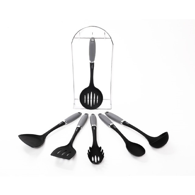 سرویس کفگیر و ملاقه اورانوس نقره ای متالیک