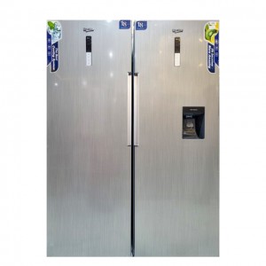 یخچال فریزر دوقلو سان استار مدل پولیتو نقره ای