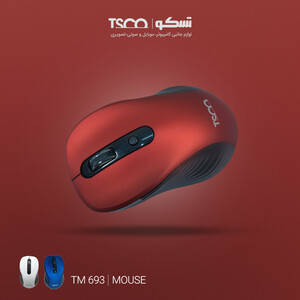 ماوس بی سیم تسکو مدل TM 693