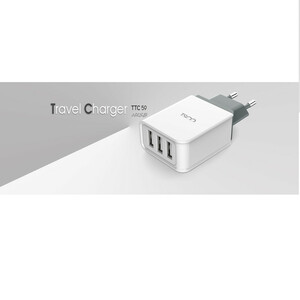 شارژر دیواری تسکو مدل TTC 59 به همراه کابل تبدیل microUSB