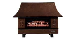 بخاری گازی شومینه ای نیک کالا مدل زرین mc28