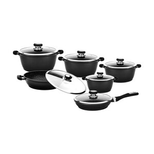 سرویس قابلمه 12 پارچه زرساب سری گریپ مدل RP-7600