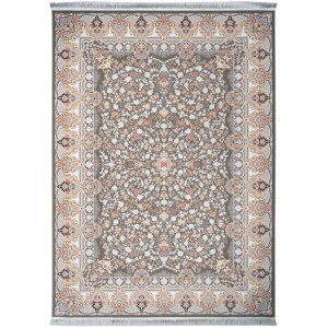 فرش محتشم طرح باغ جان متالیک 1500 شانه گل