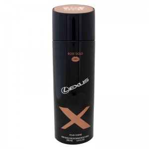 اسپری بدن زنانه رودیر مدل Rose gold Lexus حجم 200ml