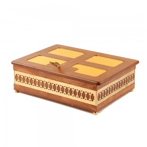 تی باکس پنج خانه کف آینه‌ای