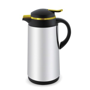فلاسک شیشه دار 1.3 لیتر آرتیستون لب طلا کد 13419
