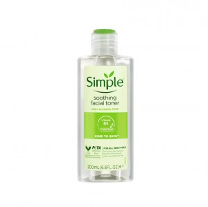 تونر آرامش بخش صورت سیمپل مدل Soothing Facial Toner مناسب انواع پوست حجم 200 میلی لیتر
