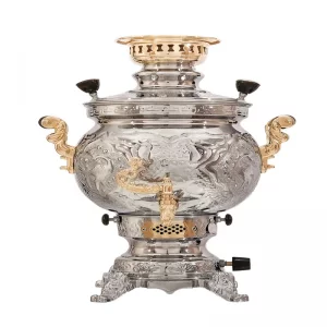 سماور گازی طاووس مدل 3-118 گنجایش 6 لیتر