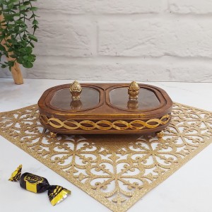 اردو خوری بیضی دو خانه آسا طرح گیسو