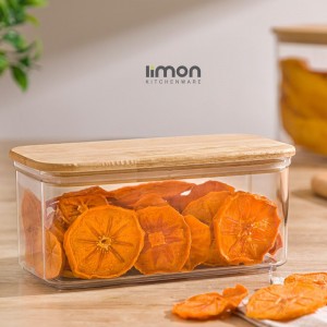 بانکه مستطیل آکرولیک سارینا درب چوبی 3 لیمون کد 2202
