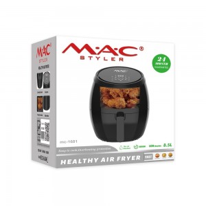 سرخ کن صفحه دیجیتال لمسی مک استایلر MC-1681 ( ظرفیت ۸٫۵ لیتر )