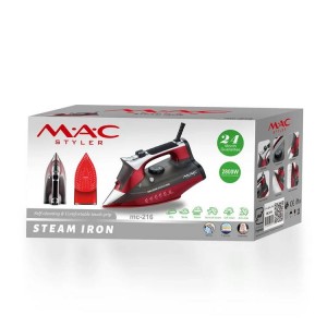 اتو بخار دستی ۲۸۰۰وات هوشمند مک استایلر مدل MAC-216