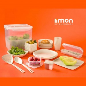 سبد پیک نیک 60 پارچه 6 نفره لیمون مدل 10635