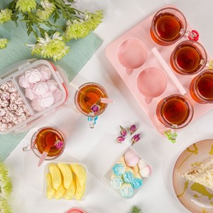 سرویس چای و صبحانه خوری مسافرتی 6 نفره لیمون 430