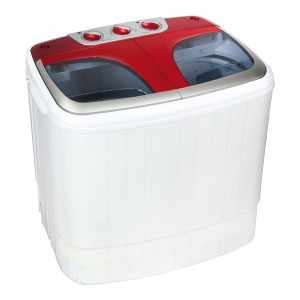 مینی واش دوقلو ارشیا مدل MW-5121A رنگ قرمز