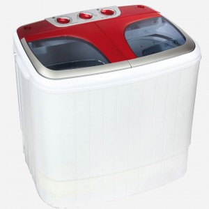 مینی واش دوقلو ارشیا مدل MW-5121A رنگ قرمز