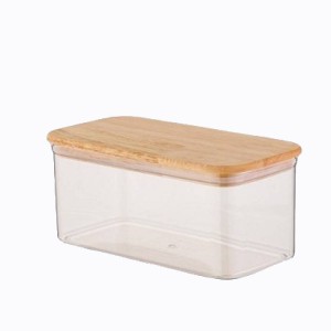 بانکه مستطیل آکرولیک سارینا درب چوبی 3 لیمون کد 2202