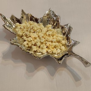 میوه  خوری آلومينيومي مدل برگ چنار گود بزرگ